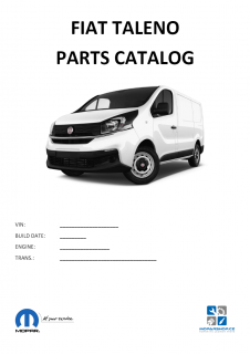Fiat Talento Katalog dílů / Parts catalog