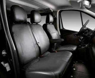 Fiat Talento Potahy, sedadlo řidiče a dodávkové sedadlo spolujezdce