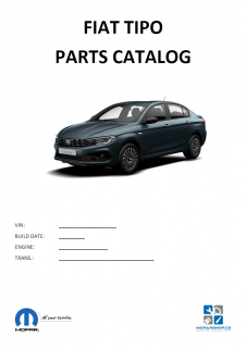 Fiat Tipo Katalog dílů / Parts catalog