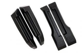 Ford Bronco 6.gen DeeZee Door Hinge Covers for A & B Pillar for 4 Door Model