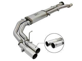 Ford F150 13.gen Rebel Series 3 IN 409 Stainless Steel Cat-Back Exhaust System w/ Polished Tip