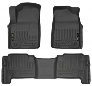 Infiniti QX56, QX80, Nissan Armada, Patrol Sada gumových koberců černá