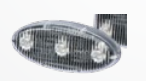 Iveco Daily Směrové LED osvětlení, montáž na povrch, 12/24 V