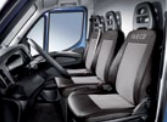 Iveco Daily Transporter line Dvojsedadlo se středními bezpečnostními pásy