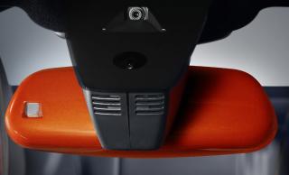 Jeep Avenger Kryt vnitřního zpětného zrcátka oranžový