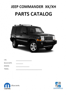 Jeep Commander XK/XH Katalog dílů / Parts catalog