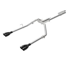 Jeep Gladiator JT Vulcan Series 3 IN to 2-1/2 IN 304 Stainless Steel Cat-Back Exhaust w/ Black Tip