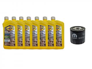 Jeep Grand Cherokee WK/WH 6.1L 2008-2010 -Pennzoil Ultra Platinum™ olej 0W-40 SRT (7L) + Olejový filtr