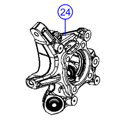 Jeep Grand Cherokee WL Zadní kloub levý 68401945AF