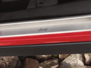 Jeep JK Wrangler 2-door kryty prahů chrom