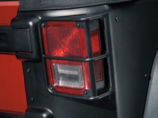 Jeep JK Wrangler kryty světel satin-black