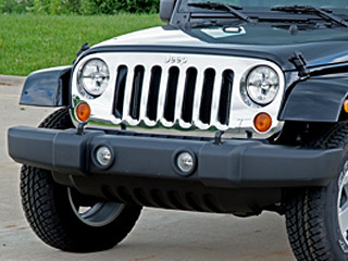 Jeep JK Wrangler přední mřížka chrom