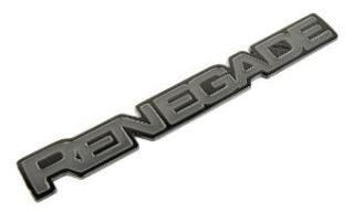 Jeep Renegade znak RENEGADE pravý s černým okrajem 68317570AA