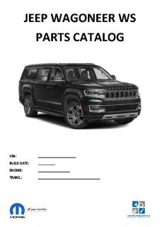 Jeep Wagoneer WS Katalog dílů / Parts catalog