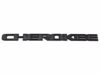 Jeep WK2 Grand Cherokee nápis CHEROKEE Black Gloss *