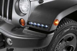 Jeep Wrangler JK Denní světla LED (DRL)