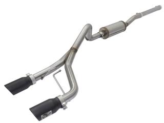 Jeep Wrangler JK Rebel Series 2-1/2  409 Stainless Steel Cat-Back Exhaust System