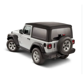 Jeep Wrangler JK Stahovací střecha černá pro dvoudveřový