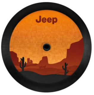 Jeep Wrangler JL Kryt rezervy Black Desert 32´´