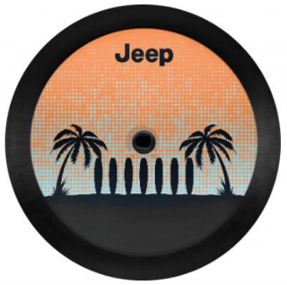 Jeep Wrangler JL Kryt rezervy Palm tree 32´´