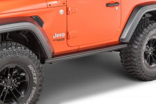Jeep Wrangler JL Rock rails black 2-door