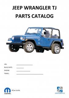 Jeep Wrangler TJ Katalog dílů / Parts catalog