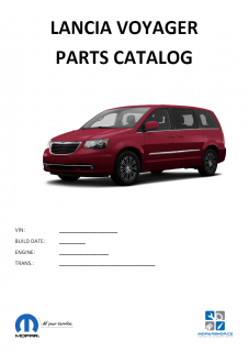 Lancia Voyager Katalog dílů / Parts catalog