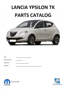 Lancia Ypsilon TK Katalog dílů / Parts catalog