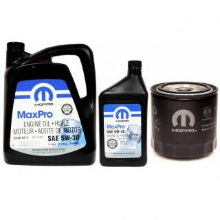 Mopar olej 5W-30 (6L) + 05281090AB MO-090