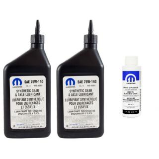 Mopar olej do diferenciálu 75W-140 (2L) + Mopar aditivum (120ml)