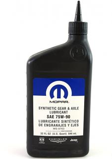 Mopar olej do diferenciálu 75W-90 (946ml)