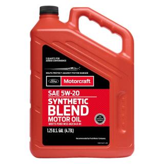 Motorcraft Motorový olej Synthetic Blend 5W-20 (4,73L)