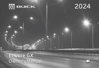Návod k použití Buick Encore GX 2020-2024 ENG Rok výroby: 2024