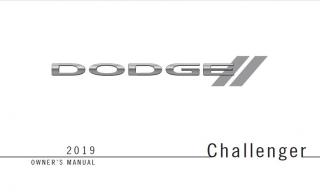 Návod k použití Dodge Challenger LA 2015-2019 ENG Rok výroby: 2015