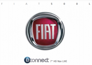 Návod k použití Fiat 500L Uconnect Radio Nav 7.0 (2018-2023) Rok výroby: 2019