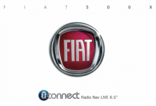 Návod k použití Fiat 500X Uconnect Radio NAV 6.5 (2014-2023) Rok výroby: 2019