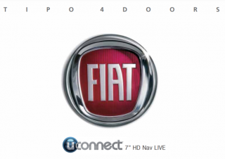 Návod k použití Fiat Tipo 4doors Uconnect Radio NAV 7.0 (2019-2023) Rok výroby: 2019