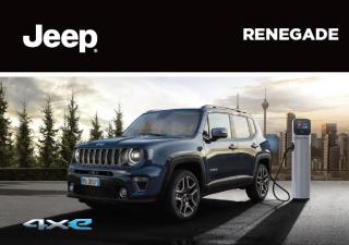 Návod k použití Jeep Renegade BV dodatek 4xe 2020-2023 Rok výroby: 2020