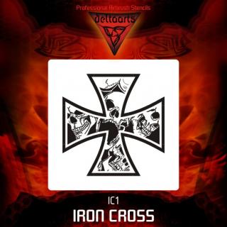 Airbrush sablon Iron cross ic1 mini