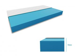 Hab matrac Economy 120 x 200 cm Matracvédő: Matracvédővel
