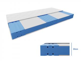 REMIA hab matrac 20 cm 120 x 200 cm Matracvédő: Matracvédő nélkül