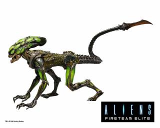 Aliens: Fireteam Elite - akciófigura - Burster Alien