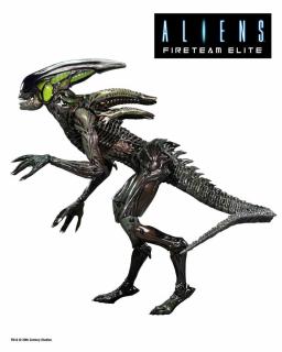 Aliens: Fireteam Elite - akciófigura - Spitter Alien