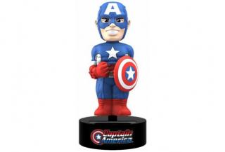 Avengers Captain America figura - Napenergiával működő testkoppintó