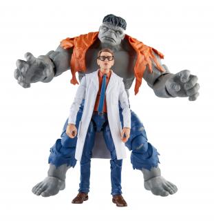 Avengers Marvel Legends Akciófigurák - Grey Hulk & Dr. Bruce Banner