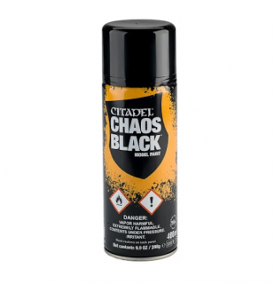 Citadel Colour - Tartozékok - Chaos Black Spray (400 ml)