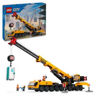 City LEGO® Sárga mobil építkezési daru (60409)