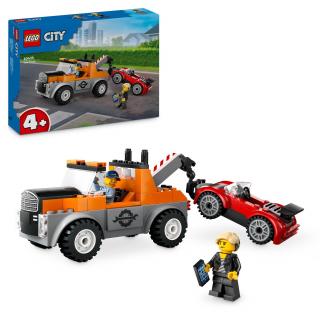 City LEGO® vontató és sportautó javítás (60435)