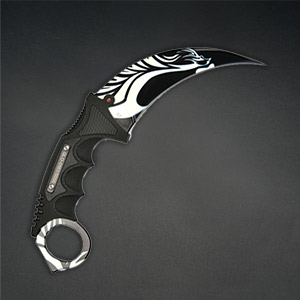 Counter-Strike Fadecase kés - Karambit Elite - Glory