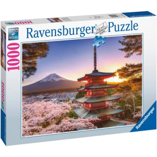 Cseresznyevirágzás Japánban - puzzle - 1000 darab